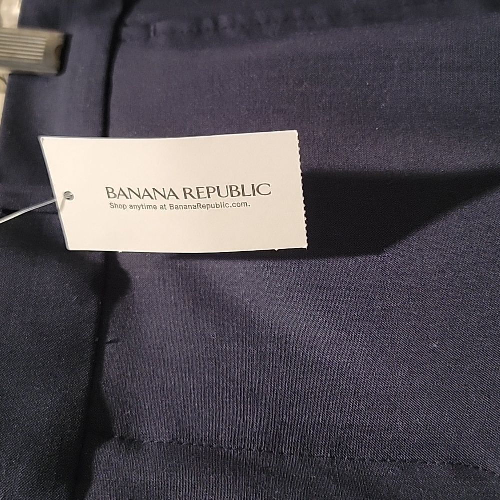 NWT Banana Republic Deep Blue Pants - Picture 2 of 4